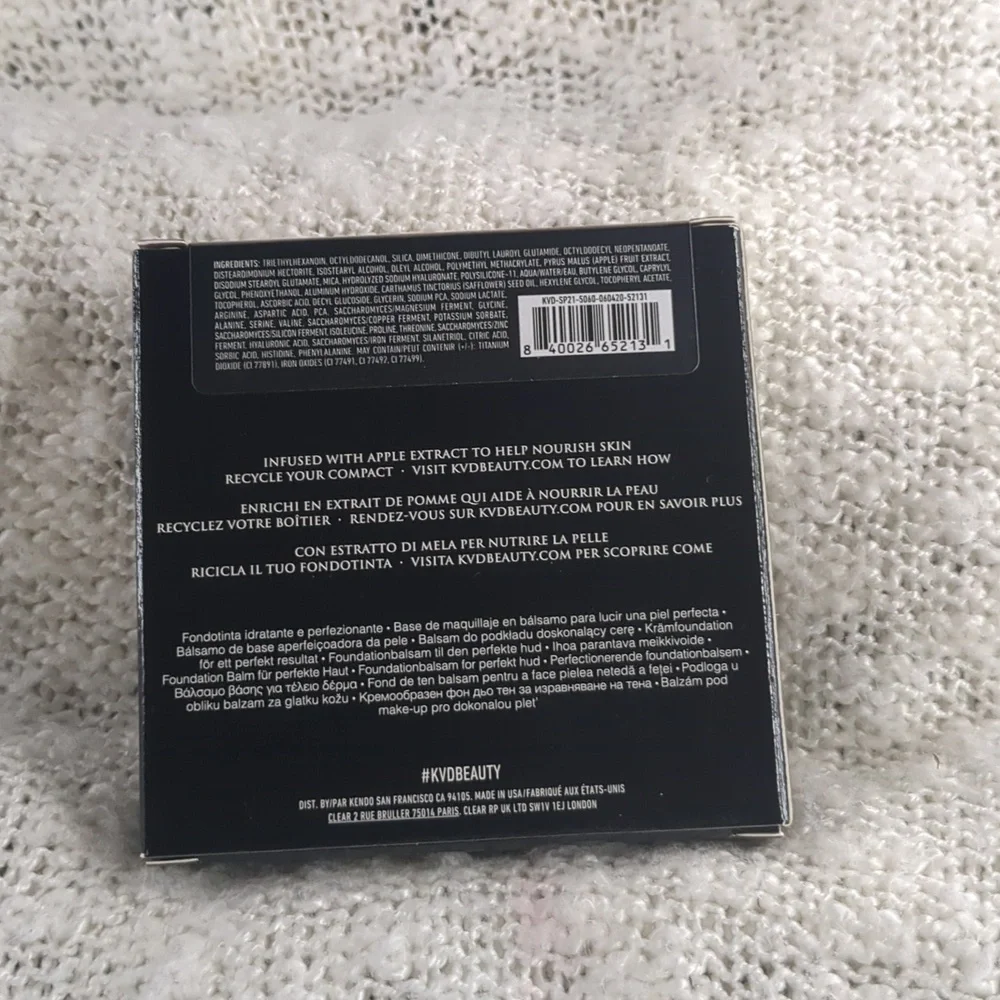 KVD (Kat Von D) Good Apple Foundation Balm in Tan(074), 10g/0.35oz